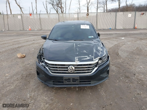 2021 Volkswagen Passat 2.0T SE with VIN 1VWSA7A34MC019031, listed as a IAAI auction lot 41150221 with 50,796 mi miles. Bid and sale history available at carsss.com. Image 11.