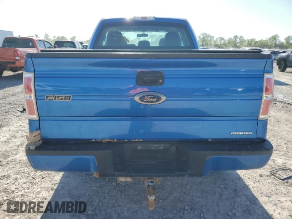 2014 Ford F-150 XL with VIN 1FTFX1EF0EFB59517, listed as a Copart auction lot 52318065 with 203,181 mi miles and Clean title. Bid and sale history available at DreamBid. Image 6.