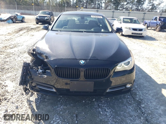 2016 BMW 5 Series 528i with VIN WBA5A5C57GG347122, listed as a Copart auction lot 47565815 with 82,857 mi miles and Salvage Title. Bid and sale history available at carsss.com. Image 5.