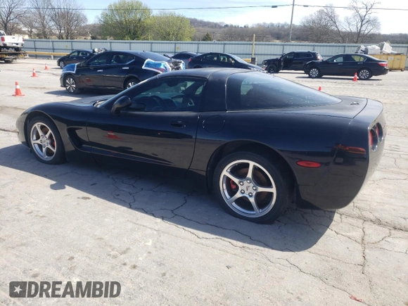 2001 Chevrolet Corvette with VIN 1G1YY22G415117157, listed as a Copart auction lot 49842865 with 243,247 mi miles and Salvage Title. Bid and sale history available at carsss.com. Image 2.