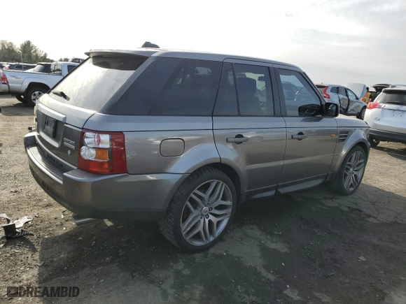 2007 Land Rover Range Rover Sport SC with VIN SALSH23467A105828, listed as a Copart auction lot 82674534 with 130,094 mi miles and Clean Title. Bid and sale history available at carsss.com. Image 3.