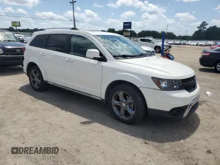 2015 Dodge Journey Crossroad z VIN 3C4PDCGG3FT752634, wystawiony jako Copart lot #57660055 z przebiegiem 252 468 mil mil oraz Czysty tytuł • Clean title. Historia ofert i sprzedaży dostępna na DreamBid. Obrazek 4.