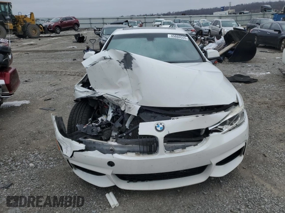 2014 BMW 4 Series 428i with VIN WBA3N3C53EF711572, listed as a Copart auction lot 45660555 with 149,805 mi miles and Salvage title. Bid and sale history available at DreamBid. Image 5.