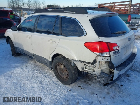 2011 Subaru Outback 2.5i z VIN 4S4BRCAC1B3434756, wystawiony jako IAAI lot #41394005 z przebiegiem 179 884 mil mil oraz . Historia ofert i sprzedaży dostępna na DreamBid. Obrazek 3.