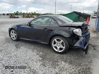 2006 Mercedes-Benz SLK 350 with VIN WDBWK56F96F106593, listed as a Copart auction lot 57021645 with 103,015 mi miles and Salvage title. Bid and sale history available at DreamBid. Image 2.