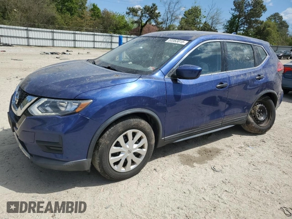 2017 Nissan Rogue S with VIN KNMAT2MT5HP517972, listed as a Copart auction lot 53363815 with 106,901 mi miles and Clean Title. Bid and sale history available at DreamBid. Image 1.