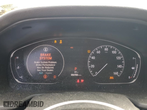 2019 Honda Accord Sport with VIN 1HGCV2F37KA008512, listed as a Copart auction lot 56175805 with 86,980 mi miles and Salvage title. Bid and sale history available at DreamBid. Image 9.