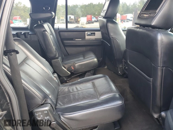 2015 Ford Expedition Max XLT with VIN 1FMJK1HT7FEF13627, listed as a Copart auction lot 51187075 with 215,325 mi miles and Salvage title. Bid and sale history available at DreamBid. Image 10.