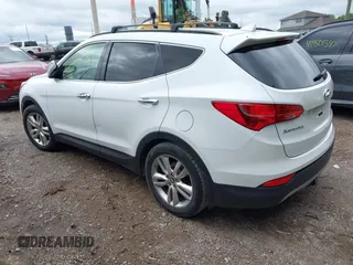 2013 Hyundai Santa Fe Sport z VIN 5XYZU3LA6DG106616, wystawiony jako IAAI lot #42325079 z przebiegiem 150 240 mil mil oraz . Historia ofert i sprzedaży dostępna na DreamBid. Obrazek 3.