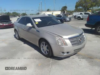 2008 Cadillac CTS RWD w/1SB with VIN 1G6DR57V280215349, listed as a IAAI auction lot 41363001 with 163,868 mi miles. Bid and sale history available at carsss.com. Image 1.