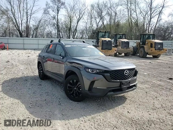 2025 Mazda CX-50 S Premium с VIN 7MMVABDM7SN310681, выставлен на аукционе Copart как лот 54887345 с пробегом 232 миль миль и Списание • Salvage title. История ставок и продаж доступна на DreamBid. Изображение 14.