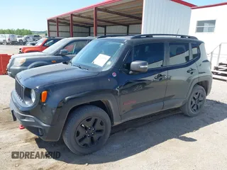 2018 Jeep Renegade Trailhawk with VIN ZACCJBCB0JPG78827, listed as a IAAI auction lot 42240590 with 72,736 mi miles and . Bid and sale history available at DreamBid. Image 6.