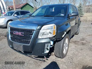 2013 GMC Terrain SLE with VIN 2GKFLREK7D6389186, listed as a IAAI auction lot 41727643 with 180,562 mi miles. Bid and sale history available at carsss.com. Image 6.