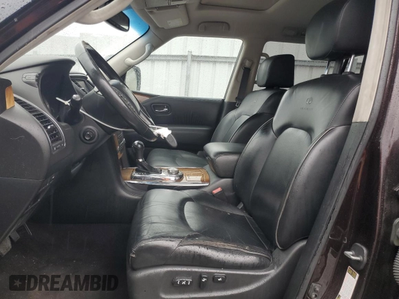 2013 Infiniti QX56 with VIN JN8AZ2NE2D9041441, listed as a Copart auction lot 50211065 with 143,876 mi miles and Clean Title. Bid and sale history available at carsss.com. Image 7.
