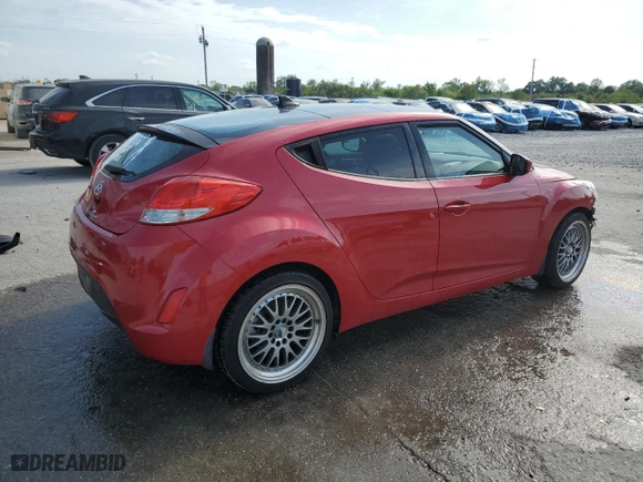 2016 Hyundai Veloster with VIN KMHTC6AD5GU249546, listed as a Copart auction lot 52515715 with 108,535 mi miles and Salvage Title. Bid and sale history available at carsss.com. Image 3.