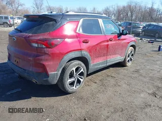 2022 Chevrolet TrailBlazer RS with VIN KL79MTSL4NB047027, listed as a IAAI auction lot 41685771 with 73,899 mi miles and . Bid and sale history available at DreamBid. Image 4.