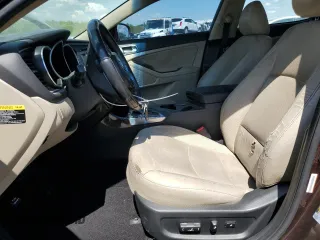 2015 Kia Optima EX with VIN 5XXGN4A73FG386892, listed as a Copart auction lot 52632605 with 208,223 mi miles and Salvage Title. Bid and sale history available at carsss.com. Image 7.