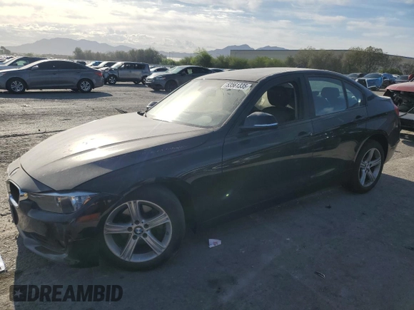 2013 BMW 3 Series 328i xDrive with VIN WBA3B5G57DNS02880, listed as a Copart auction lot 53561335 with 85,989 mi miles and Salvage title. Bid and sale history available at DreamBid. Image 1.