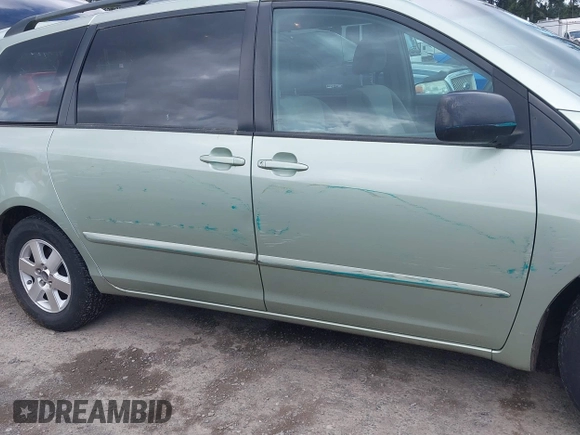 2007 Toyota Sienna CE with VIN 5TDZK23C37S024805, listed as a IAAI auction lot 41830473 with 176,629 mi miles. Bid and sale history available at carsss.com. Image 15.