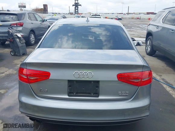 2016 Audi A4 Premium with VIN WAUBFAFLXGN004596, listed as a IAAI auction lot 42125046 with 106,205 mi miles. Bid and sale history available at carsss.com. Image 16.