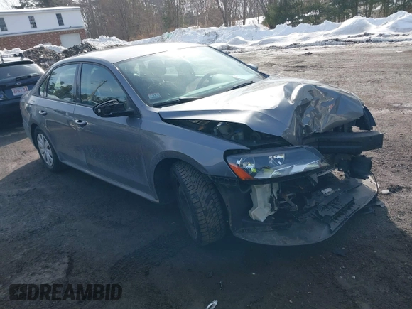 2012 Volkswagen Passat S с VIN 1VWAP7A36CC014745, выставлен на аукционе IAAI как лот 41606196 с пробегом 121 364 миль миль и . История ставок и продаж доступна на DreamBid. Изображение 1.