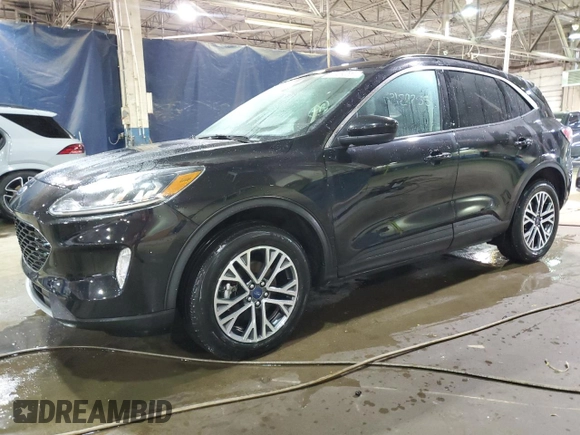 2020 Ford Escape SEL with VIN 1FMCU9H68LUC77289, listed as a Copart auction lot 53129255 with 48,740 mi miles and Salvage title. Bid and sale history available at DreamBid. Image 1.