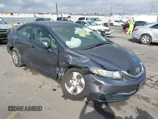 2013 Honda Civic LX z VIN 19XFB2F52DE026163, wystawiony jako IAAI lot #41525339 z przebiegiem Nie podano mil oraz . Historia ofert i sprzedaży dostępna na DreamBid. Obrazek 1.