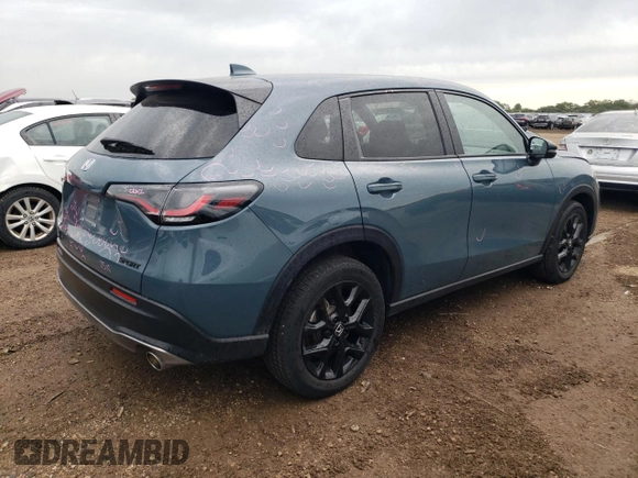 2024 Honda HR-V Sport с VIN 3CZRZ2H56RM761256, выставлен на аукционе Copart как лот 61524145 с пробегом 20 186 миль миль и Списание • Salvage title. История ставок и продаж доступна на DreamBid. Изображение 3.