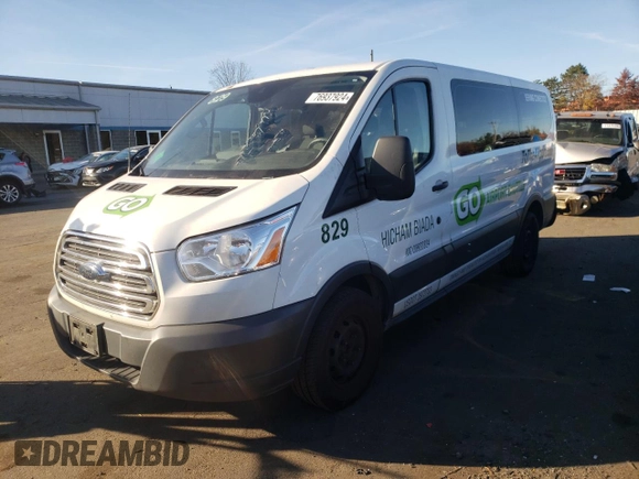 2018 Ford Transit Passenger XL с VIN 1FMZK1ZM4JKA71829, выставлен на аукционе Copart как лот 76937924 с пробегом 279 420 миль миль и Списание • Salvage title. История ставок и продаж доступна на DreamBid. Изображение 1.
