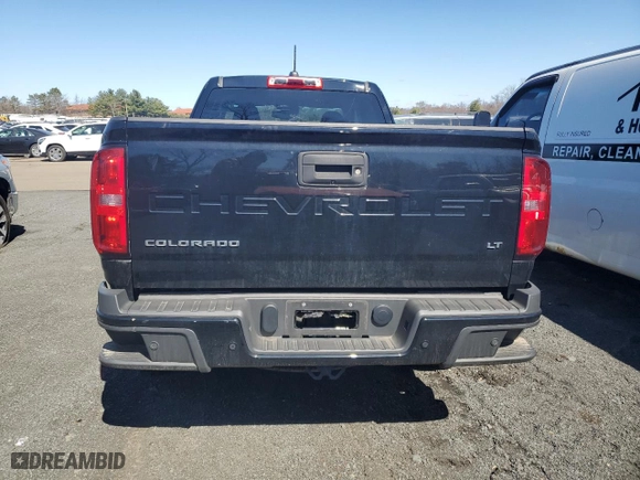 2022 Chevrolet Colorado 2WD LT with VIN 1GCHSCEA9N1289381, listed as a Copart auction lot 49648415 with 50,887 mi miles and Clean Title. Bid and sale history available at carsss.com. Image 6.