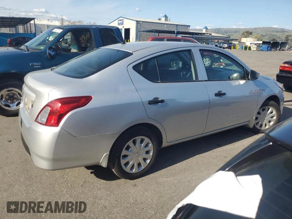 2016 Nissan Versa SV with VIN 3N1CN7AP6GL912361, listed as a Copart auction lot 48826275 with 55,305 mi miles and Salvage Title. Bid and sale history available at carsss.com. Image 3.