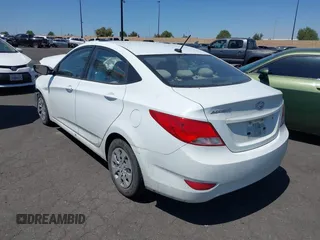 2015 Hyundai Accent GLS with VIN KMHCT4AEXFU922052, listed as a IAAI auction lot 41986823 with 106,134 mi miles and . Bid and sale history available at DreamBid. Image 3.