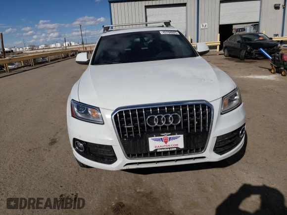 2015 Audi Q5 Premium Plus with VIN WA1LFAFP5FA053621, listed as a Copart auction lot 45708805 with 81,099 mi miles and Salvage Title. Bid and sale history available at carsss.com. Image 5.