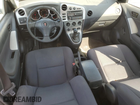 2005 Pontiac Vibe with VIN 5Y2SL63835Z424554, listed as a Copart auction lot 72505774 with 95,178 mi miles and Salvage Title. Bid and sale history available at carsss.com. Image 8.