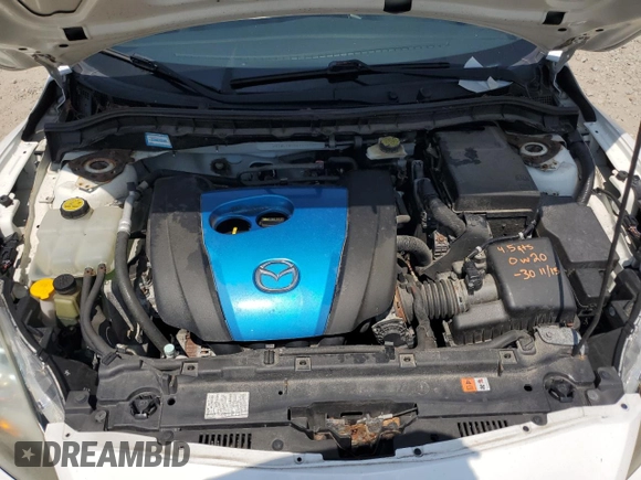 2012 Mazda 3 i Grand Touring with VIN JM1BL1W86C1612267, listed as a Copart auction lot 66250175 with 168,494 mi miles and Clean title. Bid and sale history available at DreamBid. Image 11.