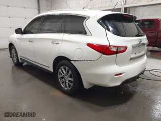 2014 Infiniti QX60 with VIN 5N1AL0MM2EC550424, listed as a IAAI auction lot 41746433 with 111,898 mi miles. Bid and sale history available at carsss.com. Image 3.