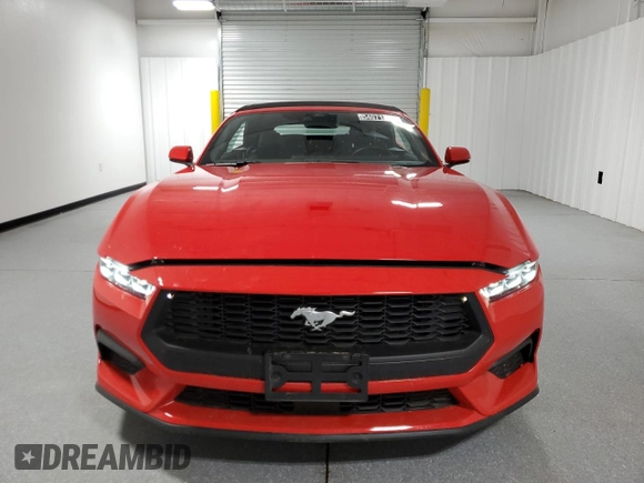2024 Ford Mustang EcoBoost with VIN 1FAGP8UH1R5134207, listed as a Copart auction lot 54071405 with 24,921 mi miles and Clean Title. Bid and sale history available at carsss.com. Image 5.
