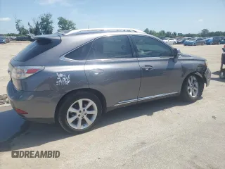 2012 Lexus RX 350 with VIN 2T2ZK1BA5CC071651, listed as a Copart auction lot 62826795 with 173,109 mi miles and Salvage title. Bid and sale history available at DreamBid. Image 3.