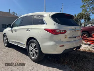 2013 Infiniti JX35 with VIN 5N1AL0MN7DC301687, listed as a Copart auction lot 79215504 with 170,164 mi miles and Clean Title. Bid and sale history available at carsss.com. Image 3.