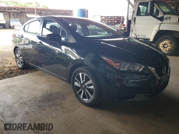2022 Nissan Versa SV with VIN 3N1CN8EV9NL863992, listed as a Copart auction lot 54508515 with 33,362 mi miles and Non repairable. Bid and sale history available at DreamBid. Image 4.