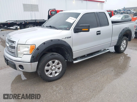 2014 Ford F-150 XL with VIN 1FTFX1CF9EKE62208, listed as a IAAI auction lot 41964303 with 248,808 mi miles and . Bid and sale history available at DreamBid. Image 2.