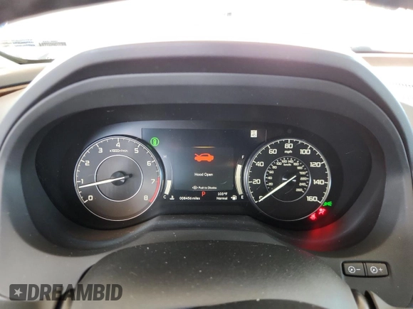 2024 Acura RDX Advance with VIN 5J8TC2H78RL012167, listed as a Copart auction lot 60742935 with 8,456 mi miles and Salvage title. Bid and sale history available at DreamBid. Image 9.