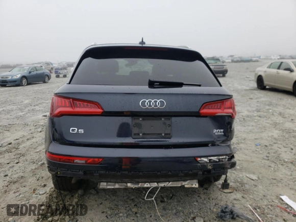 2018 Audi Q5 Premium Plus with VIN WA1BNAFY9J2100515, listed as a Copart auction lot 70344012 with Not Provided miles. Bid and sale history available at carsss.com. Image 6.
