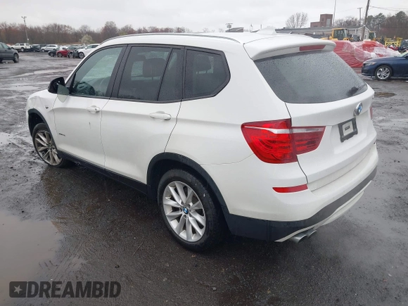 2015 BMW X3 xDrive28i z VIN 5UXWX9C59F0D53672, wystawiony jako IAAI lot #41975259 z przebiegiem 82 852 mil mil oraz . Historia ofert i sprzedaży dostępna na DreamBid. Obrazek 3.
