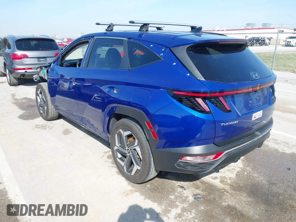 2022 Hyundai Tucson SEL with VIN 5NMJC3AE6NH127253, listed as a IAAI auction lot 41854480 with 38,956 mi miles and . Bid and sale history available at DreamBid. Image 3.