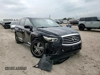 2014 Infiniti QX60 with VIN 5N1AL0MN4EC553141, listed as a Copart auction lot 58720095 with 90,311 mi miles and Salvage title. Bid and sale history available at DreamBid. Image 14.
