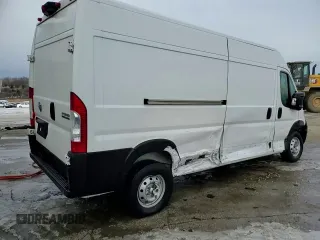 2023 Ram ProMaster Cargo with VIN 3C6LRVDG9PE535246, listed as a Copart auction lot 45709465 with 86,093 mi miles and Salvage Title. Bid and sale history available at DreamBid. Image 14.