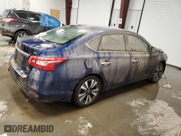 2019 Nissan Sentra SV with VIN 3N1AB7AP6KY434051, listed as a Copart auction lot 44333885 with 65,566 mi miles and Salvage Title. Bid and sale history available at DreamBid. Image 3.