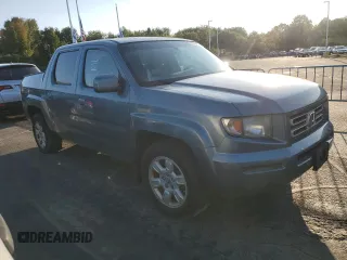 2007 Honda Ridgeline RTL w/Leather with VIN 2HJYK16537H518403, listed as a Copart auction lot 70795324 with 336,959 mi miles and Clean Title. Bid and sale history available at carsss.com. Image 4.
