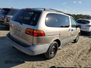 2000 Toyota Sienna LE with VIN 4T3ZF13C4YU304036, listed as a Copart auction lot 72448274 with 176,388 mi miles and Salvage Title. Bid and sale history available at carsss.com. Image 3.
